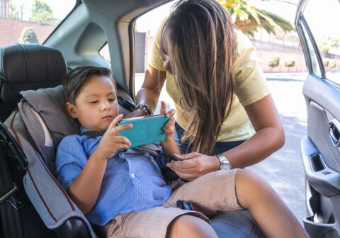 Should I let my child use my phone? is it ok to let my child use my phone