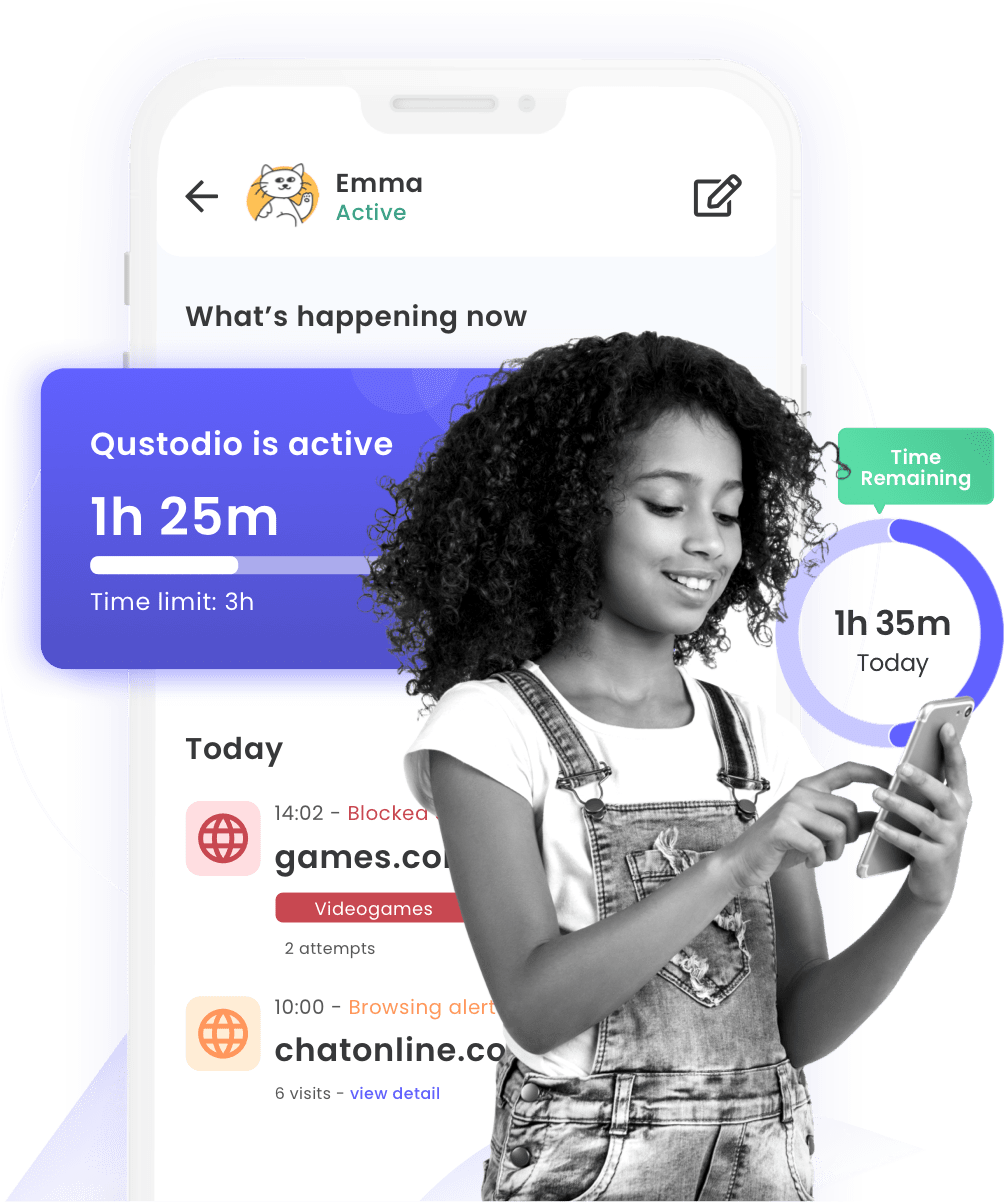 Sign up for Qustodio today! Sign up for Qustodio today!